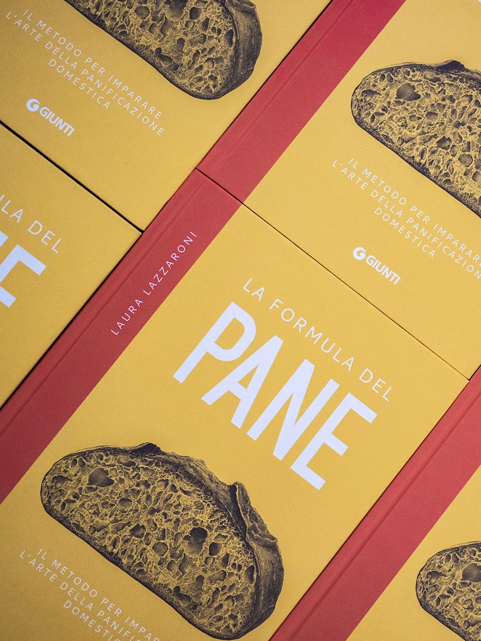 Progettazione editoriale libro La formula del pane | Laura Lazzaroni per Giunti Editore